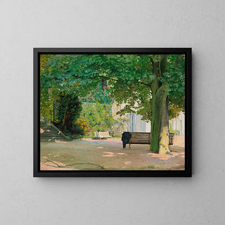 Camille Martin - Scne Dans Un Jardin.webp