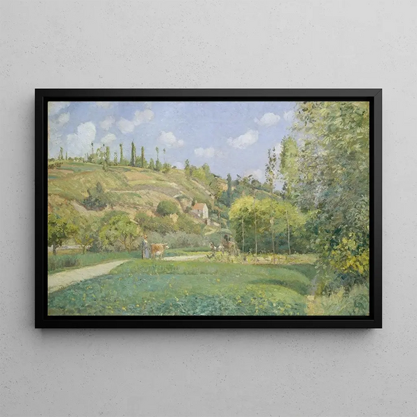Camille Pissarro - A Cowherd at Valhermeil AuverssurOise.webp