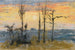 Solnedgång - Camille Pissarro — vy av konstverket