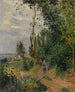 Côte des Grouettes nära Pontoise - Camille Pissarro — vy av konstverket