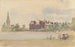 Les Jardins de Kensington, London - Camille Pissarro — vy av konstverket