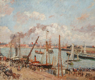 Camille Pissarro - LAnse des Pilotes aprsmidi temps ensoleill Le Havre.webp