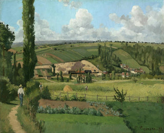 Camille Pissarro - Landscape at Les PtisPontoise.webp