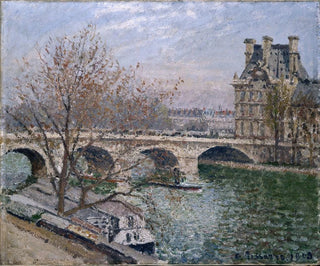 Camille Pissarro - Le Pont Royal et le Pavillon de Flore.webp