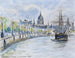 Cathédrale Saint-Paul de Londres - Camille Pissarro — vy av konstverket