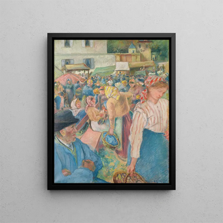 Camille Pissarro - March la volaille Pontoise.webp