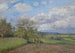 Landskap med en ko - Camille Pissarro — vy av konstverket