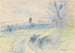 Pontoise - Camille Pissarro — vy av konstverket