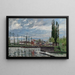 Längd: 60 cm x 80 cm, olja på duk, Camille Pissarro — inramlat konstverk på väggen