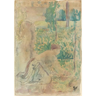 Camille Pissarro - Woman Working in a Garden.webp