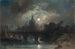 Vue d'une Ville la Nuit - Camille Roqueplan — vy av konstverket
