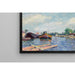 Reproduktion av målningen Canal du Loing à Saint-Mammès - Alfred Sisley