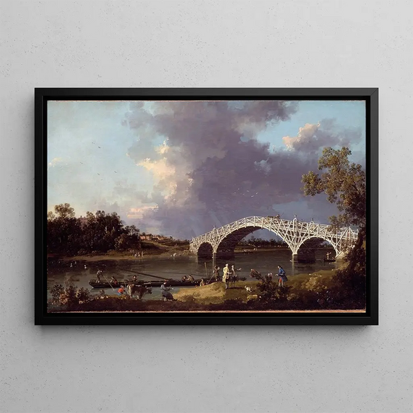 Canaletto - A View of Walton Bridge.webp