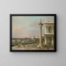 Bassin de Saint-Marc sedan Piazzetta - Canaletto — inramlat konstverk på väggen