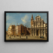 Campo Santa Maria Zobenigo, Venedig - Canaletto — inramlat konstverk på väggen