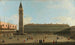 Place Saint-Marc, Venedig - Canaletto — vy av konstverket