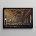 Le Doge et le Grand Conseil dans la Sala del Maggior Consiglio - Canaletto — inramlat konstverk på väggen