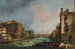 Le Grand Canal à Venise avec le Palazzo Corner Ca'Grande - Canaletto — vy av konstverket
