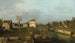 La Porta Portello, Padova - Canaletto — vy av konstverket