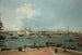 Venise le Bacino di San Marco från San Giorgio Maggiore - Canaletto — vy av konstverket