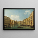 Venise Le Grand Canal du Palazzo Foscari à la Carità - Canaletto — inramlat konstverk på väggen