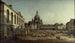 Vue du Neumarkt à Dresde depuis le Jüdenhof - Canaletto — vy av konstverket