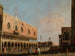 Vue de la Piazzetta San Marco vers le sud - Canaletto — vy av konstverket