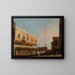 Vue de la Piazzetta San Marco vers le sud - Canaletto — inramlat konstverk på väggen