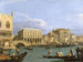 Vue de la Riva degli Schiavoni à Venise - Canaletto — vy av konstverket