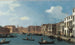 Vue du canal de Santa Chiara Venise - Canaletto — vy av konstverket