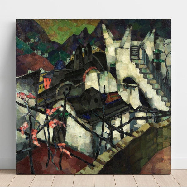 Capri Motiiv - Konrad Mägi | Reproduction Tableau Décoration murale affiche copie