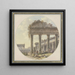 Caprice architectural Ruine de temple et figurines - Victor Jean Nicolle — väggpresentation av konstverket