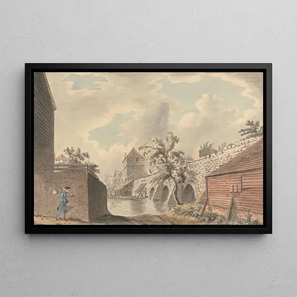 Capt Francis Grose - Arches in the City Wall Canterbury.webp