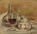 Carafe, glas och sockerbägare - Pierre-Auguste Renoir — vy av konstverket