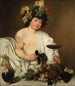 Bacchus - Le Caravage — vy av konstverket