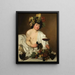 Bacchus - Le Caravage — inramlat konstverk på väggen