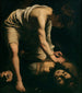 David och Goliat - Le Caravage — vy av konstverket