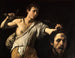 David med Goliaths huvud - Le Caravage — vy av konstverket