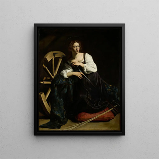 Caravaggio - Saint Catherine of Alexandria.webp