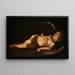 Cupidon som sover - Le Caravage — inramlat konstverk på väggen