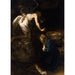 Reproduktion av målningen L'Annonciation - Le Caravage