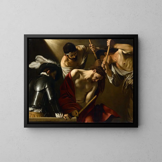 Caravaggio - The Crowning with Thorns.webp