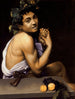 Le Jeune Bacchus malade - Le Caravage — vy av konstverket