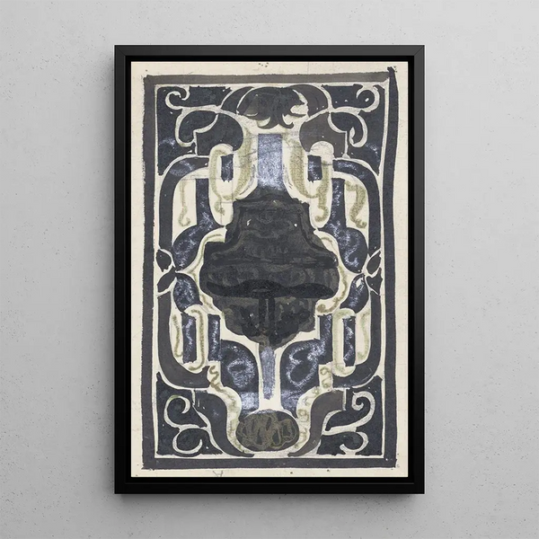 Carel Adolph Lion Cachet - Ontwerp voor ex libris van DJ Goedkoop.webp
