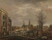 Le Rapenburg à Leyde - Carel Lodewijk Hansen — vy av konstverket