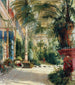 L'intérieur de la Palm House - Carl Blechen — vy av konstverket