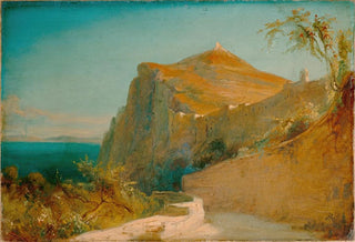 Carl Blechen - Tiberius rocks at Capri.webp