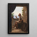 Reproduktion av målningen En fiskare från Sorrento, Italien - Carl Bloch