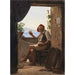 Reproduktion av målningen En fiskare från Sorrento, Italien - Carl Bloch