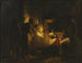 Adoration des bergers - Carl Bloch — vy av konstverket